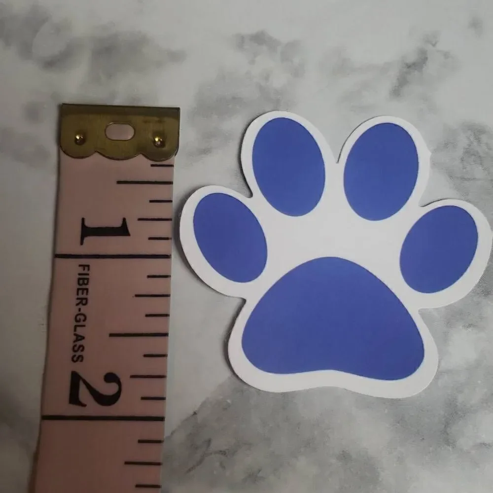 Bundle of Dog Foot Print Stickers